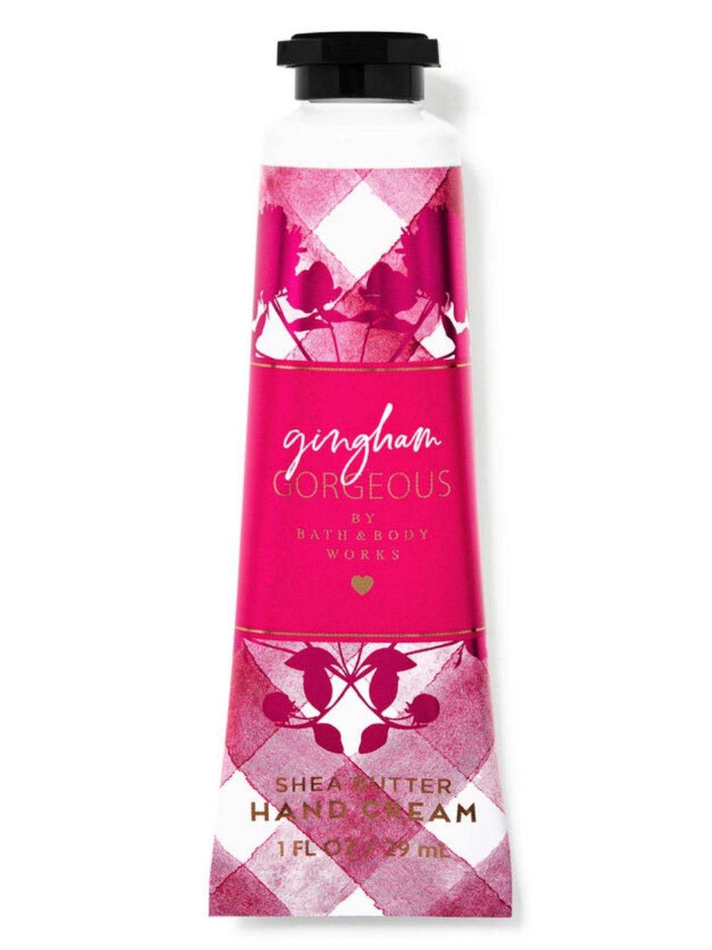 Bath & Body Works Pink Gingham Gorgeous Shea Butter Hyaluronic Acid Hand Cream!